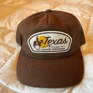 Texas Hill Country Provisions Men's snapback hat-Like new